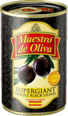 Маслиниы с косточкой "Maestro de Oliva" супергигант, 425г ж/б